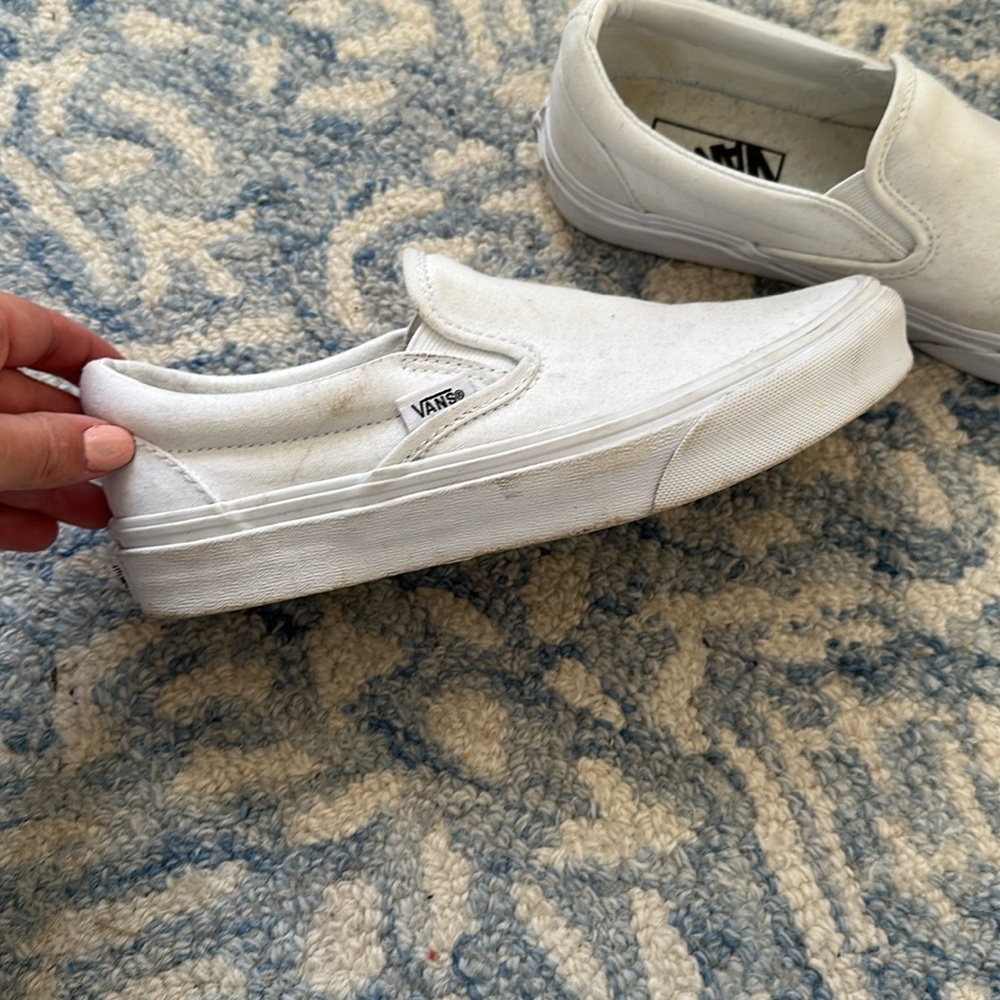 GUC Vans canvas slip ons sz 6 - Picture 6 of 9